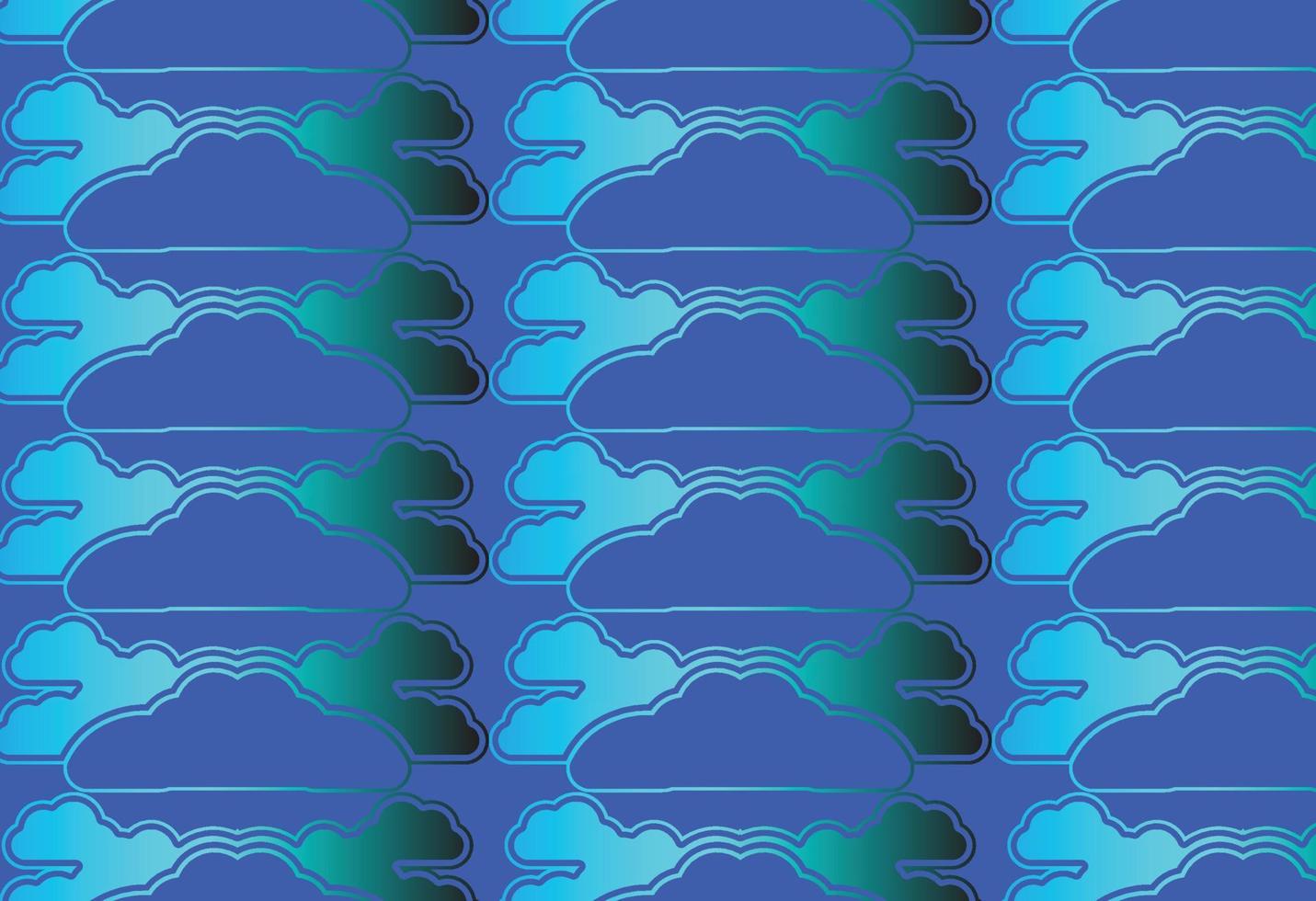 conception de modèle de nuage. conception de textures et d'arrière-plans vecteur