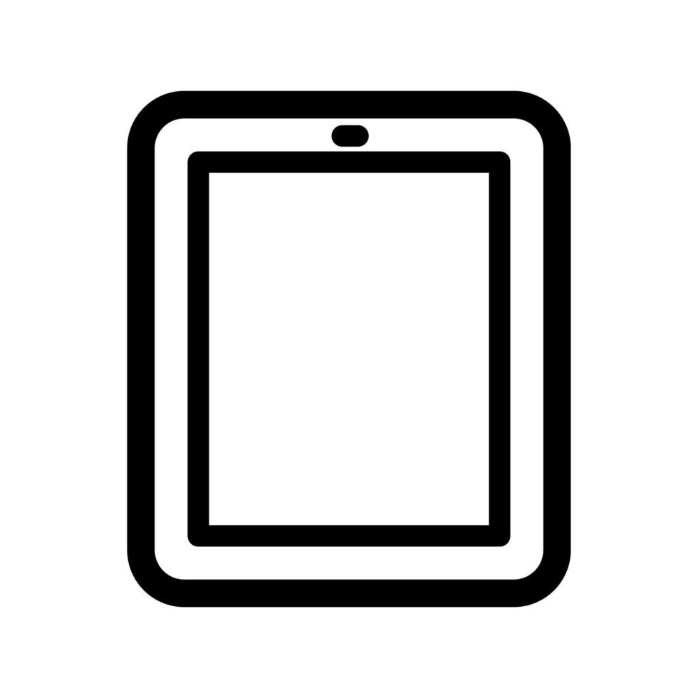 illustration graphique vectoriel de l'icône de la tablette pc