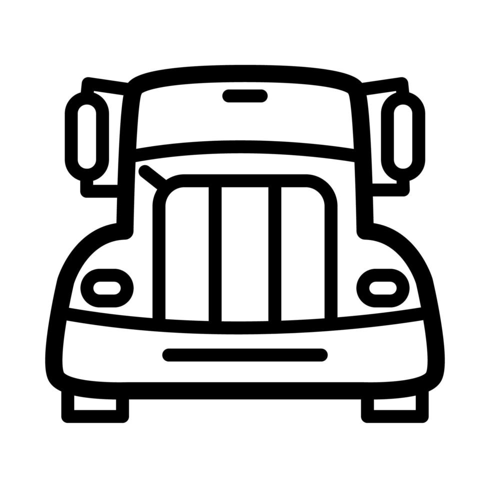 modèle d'icône de camion vecteur