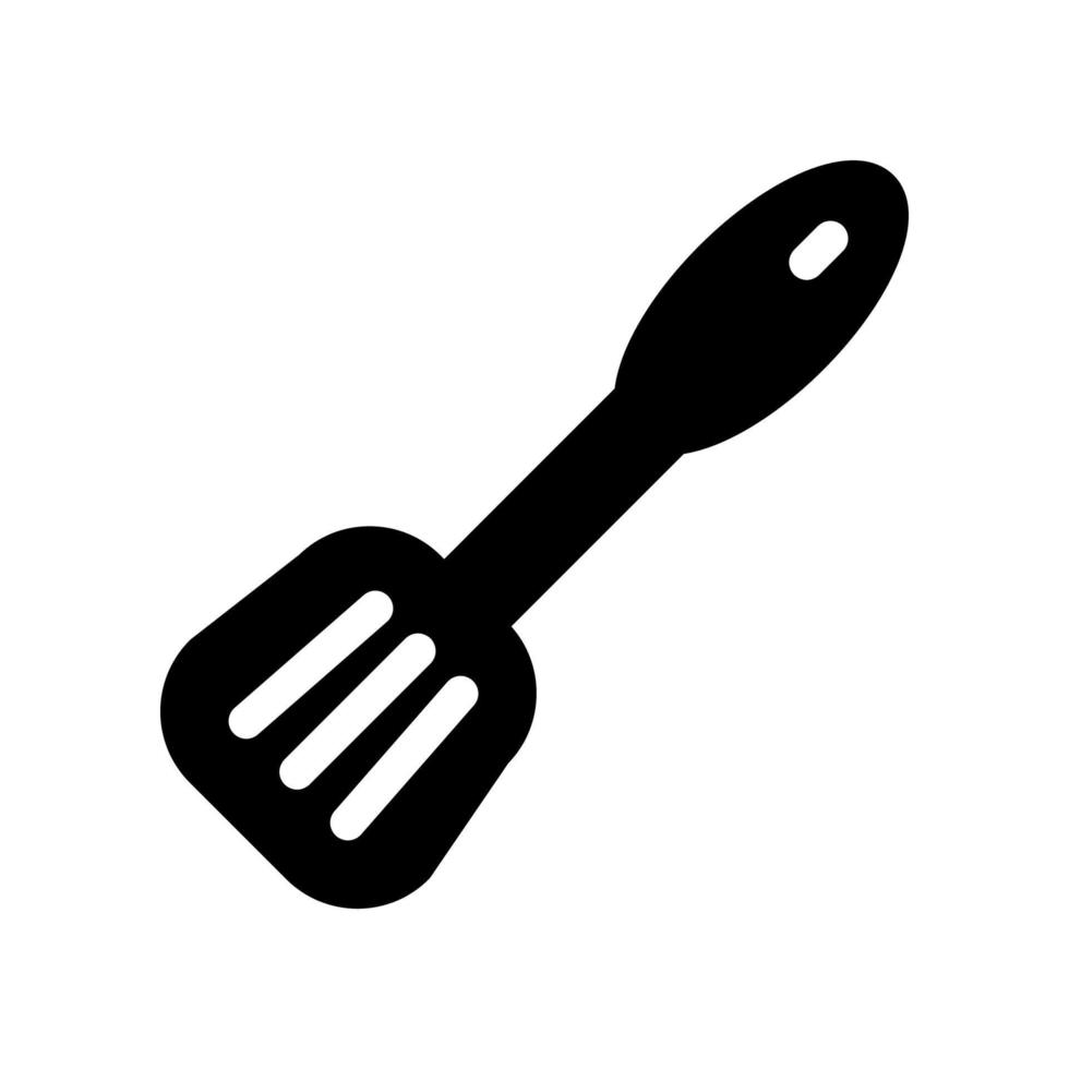 modèle d'icône de spatule vecteur