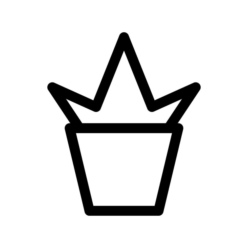 illustration graphique vectoriel de l'icône du pot
