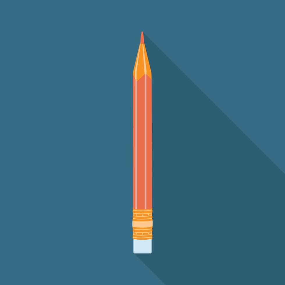 icône de crayon. illustration vectorielle vecteur
