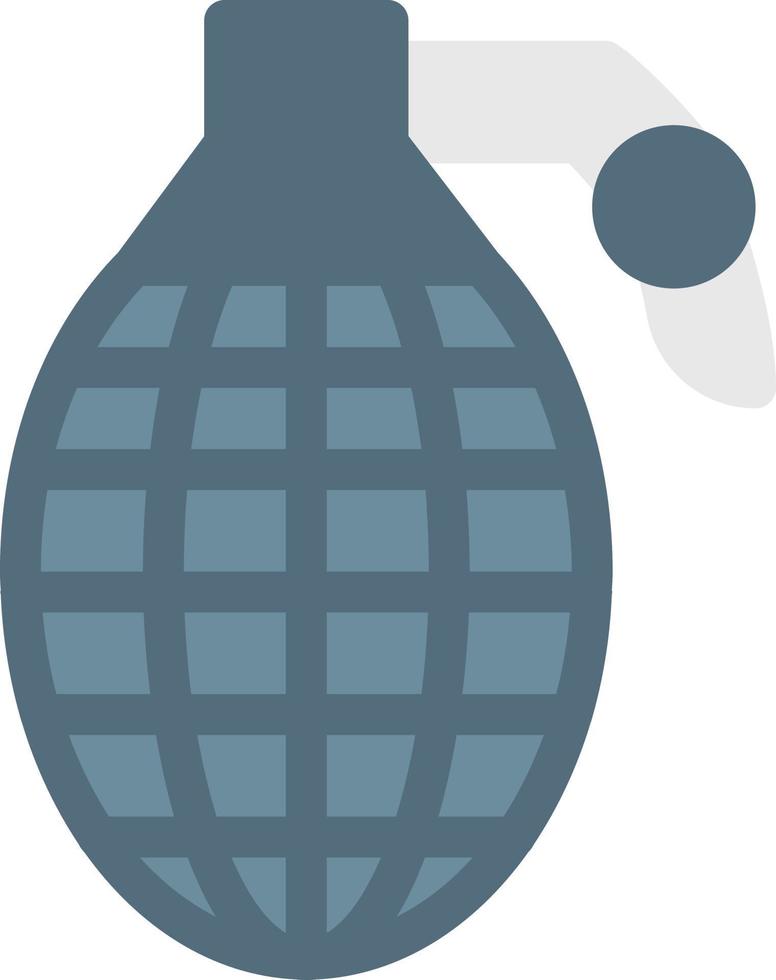 illustration vectorielle de grenade bombe sur fond. symboles de qualité premium. icônes vectorielles pour le concept et la conception graphique. vecteur