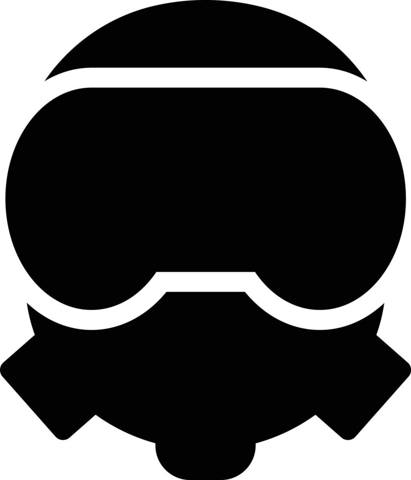 illustration vectorielle de masque de soldat sur fond. symboles de qualité premium. icônes vectorielles pour le concept et la conception graphique. vecteur