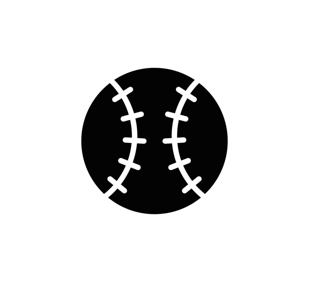 modèle de conception de logo vectoriel icône baseball