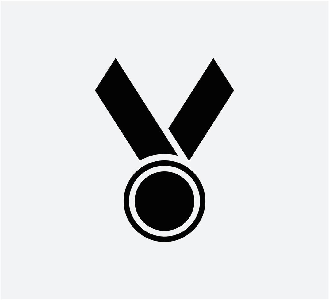 modèle de conception de logo vectoriel icône médaille