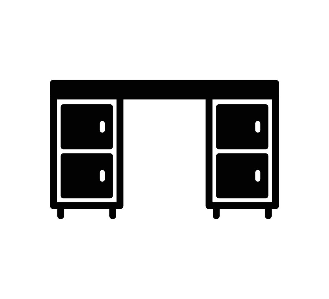 modèle de conception de logo vectoriel icône armoire