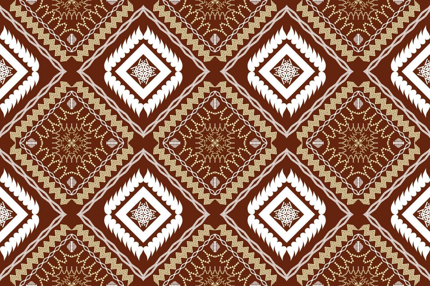 motif d'art traditionnel oriental ethnique géométrique.figure style de broderie tribale.design pour le fond, le papier peint, les vêtements, l'emballage, le tissu, l'élément, l'illustration vectorielle. vecteur