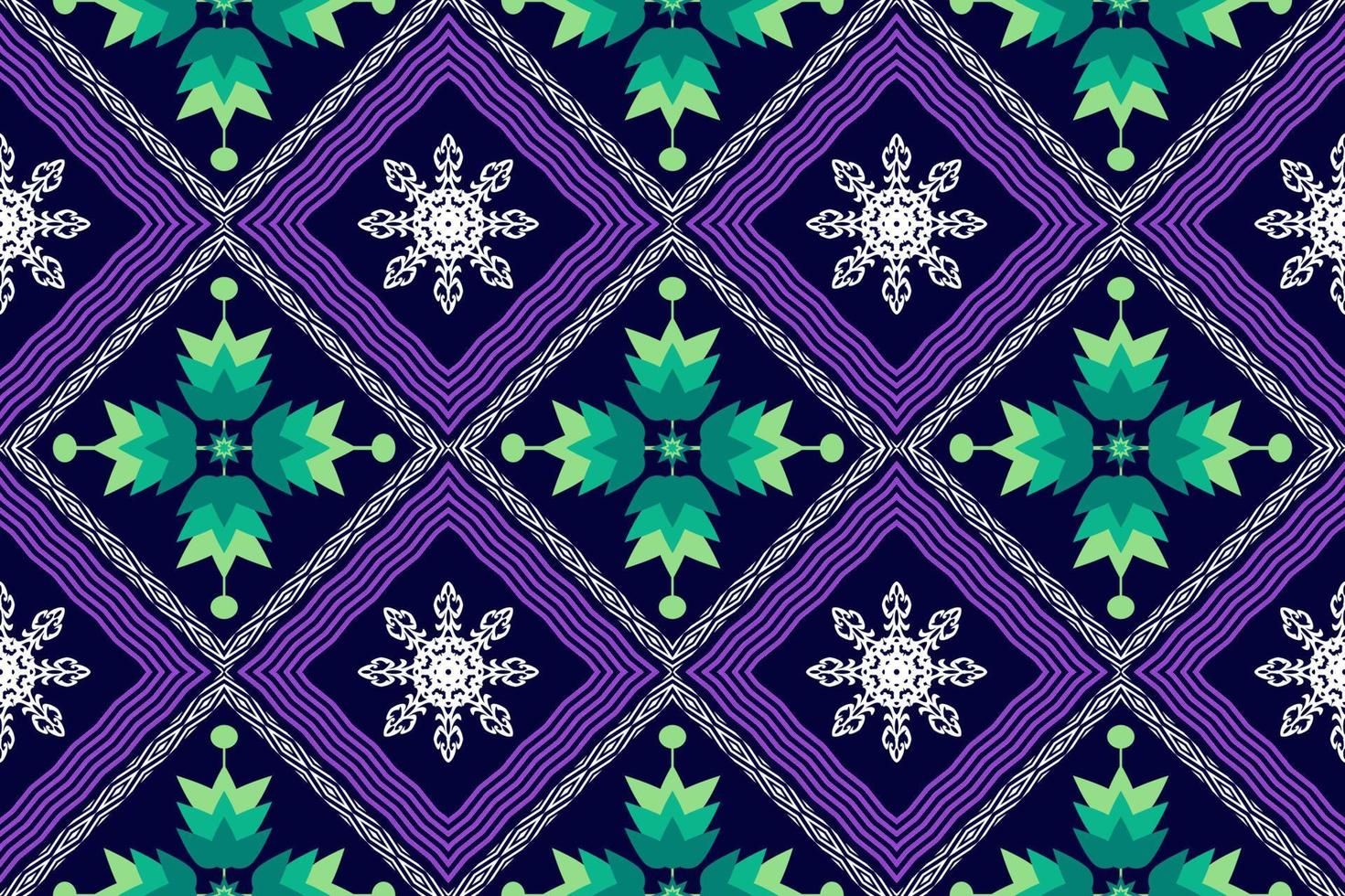 motif traditionnel oriental ethnique géométrique.figure style de broderie tribale.design pour le fond papier peint vêtements emballage tissu illustration vectorielle vecteur