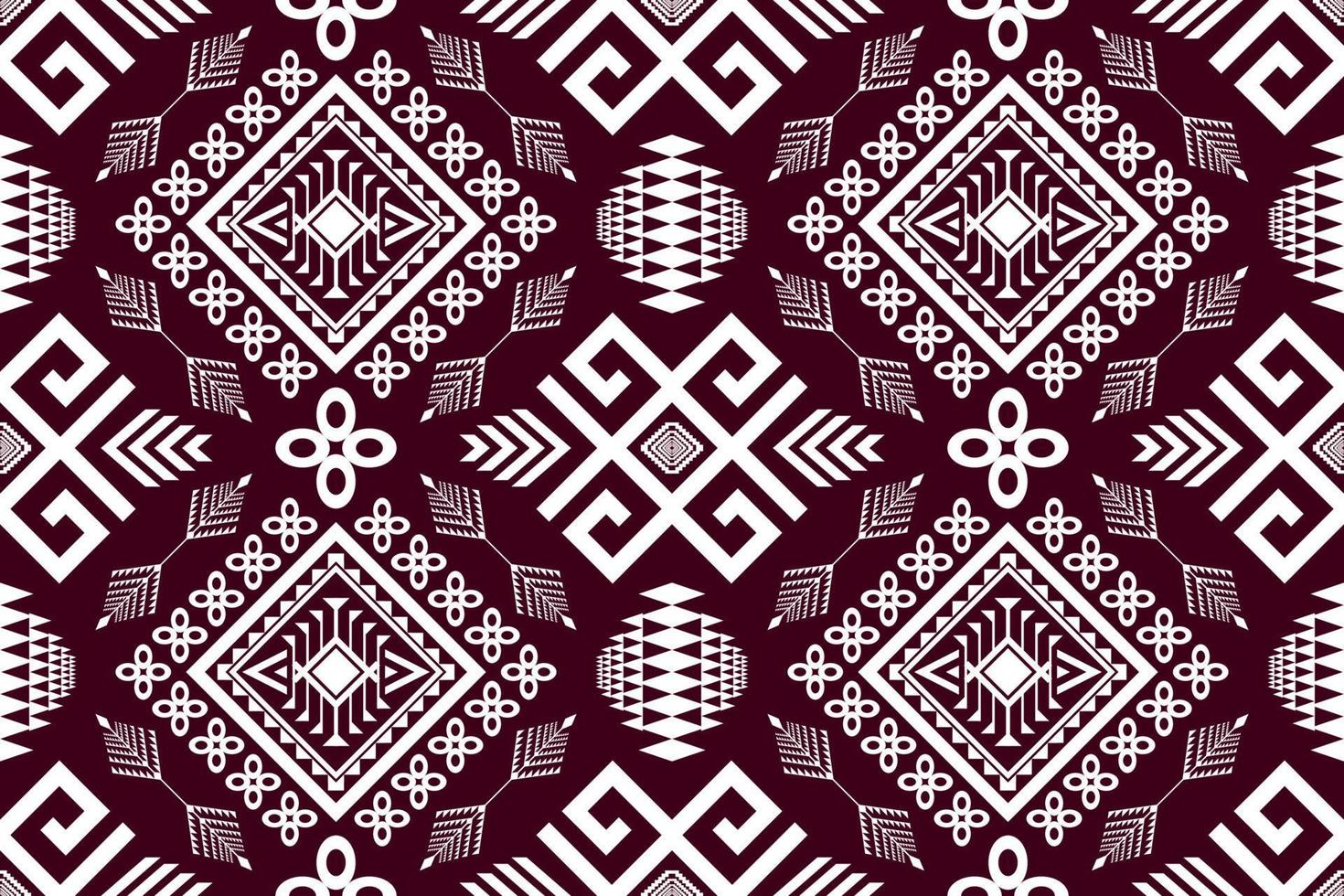 motif traditionnel oriental ethnique géométrique.figure style de broderie tribale.design pour le fond papier peint vêtements emballage tissu illustration vectorielle vecteur