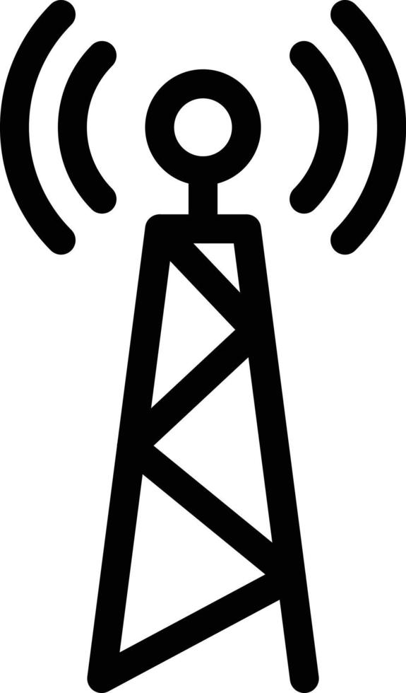 illustration vectorielle de signal sur fond.symboles de qualité premium.icônes vectorielles pour le concept et la conception graphique. vecteur