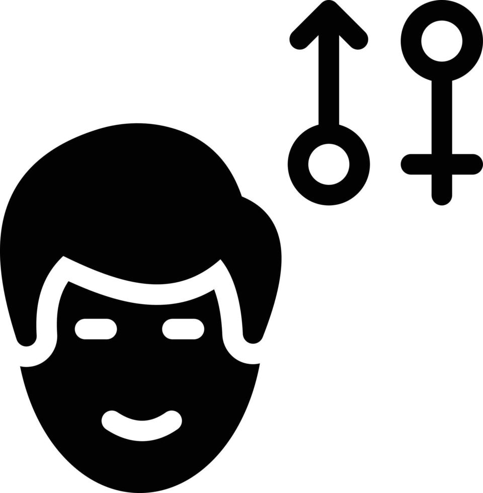 illustration vectorielle de sexe sur un fond. symboles de qualité premium. icônes vectorielles pour le concept et la conception graphique. vecteur