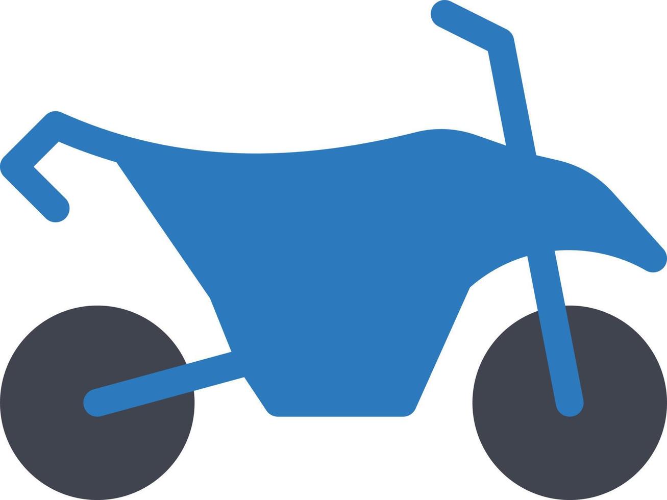 illustration vectorielle de moto sur fond.symboles de qualité premium.icônes vectorielles pour le concept et la conception graphique. vecteur