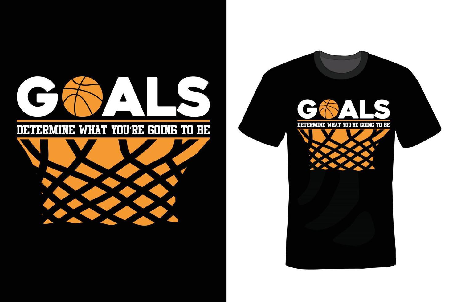 conception de t-shirt de basket-ball, vintage, typographie vecteur