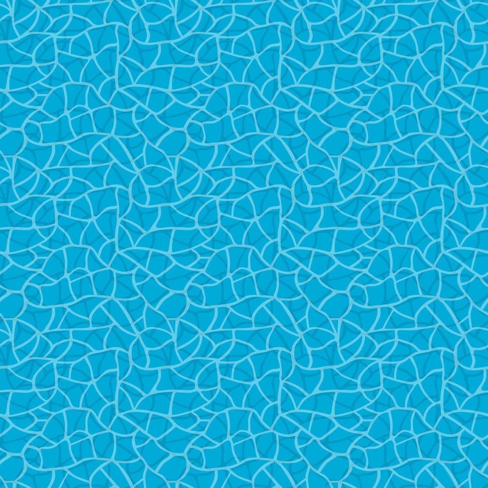 modèle sans couture d'eau de piscine. texture transparente d'été vecteur