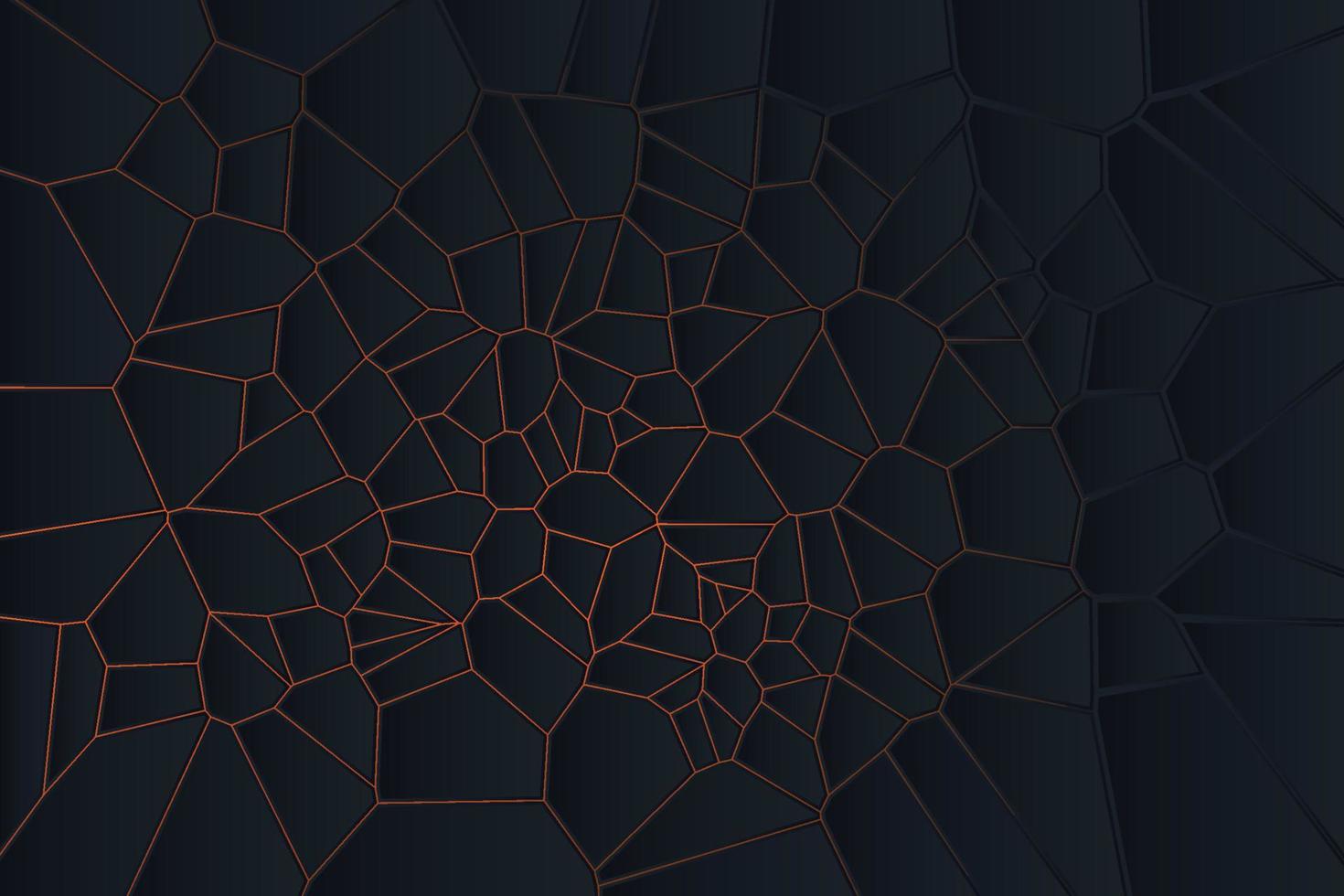 le diagramme de voronoi bloque le motif cellulaire. conception de fond géométrique dans un style abstrait vecteur