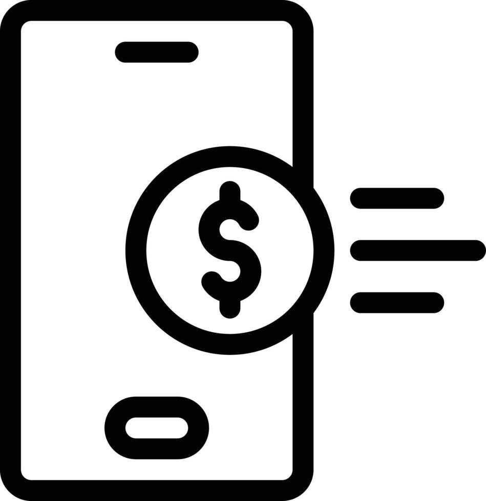 illustration vectorielle de paiement sur un fond. symboles de qualité premium. icônes vectorielles pour le concept et la conception graphique. vecteur