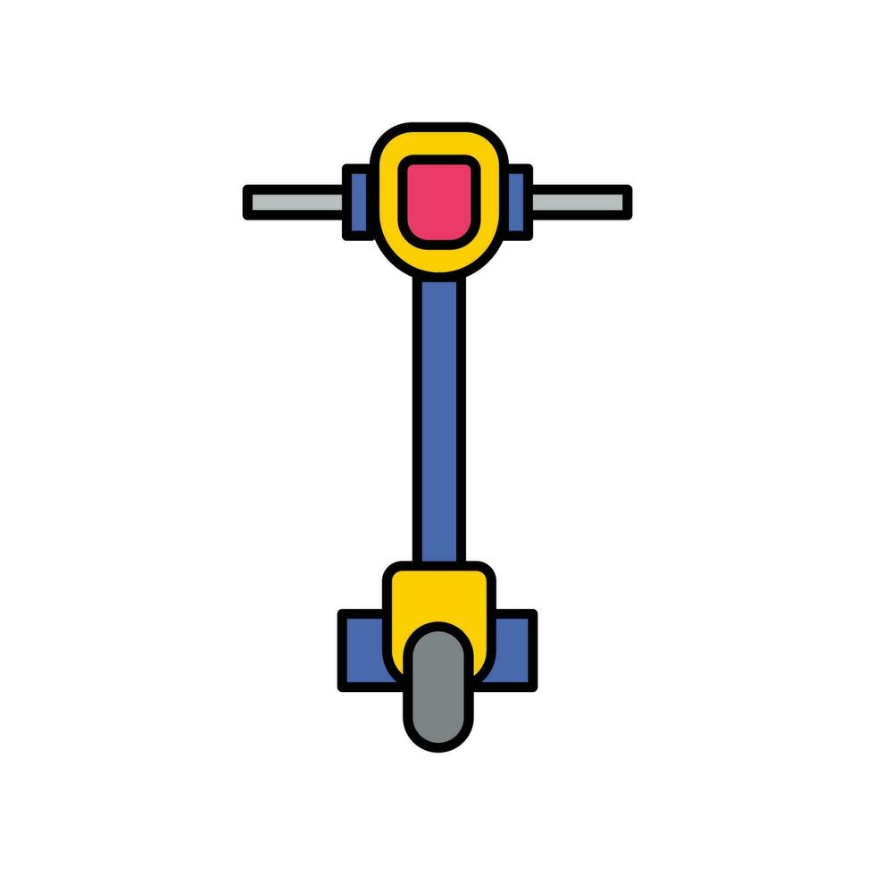 illustration d'icône de scooter. conception vectorielle adaptée aux sites Web, aux applications, etc. vecteur