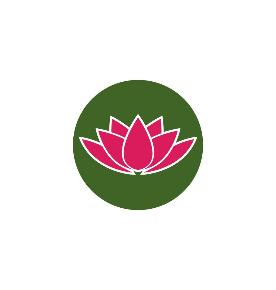 vecteur de logo de lotus