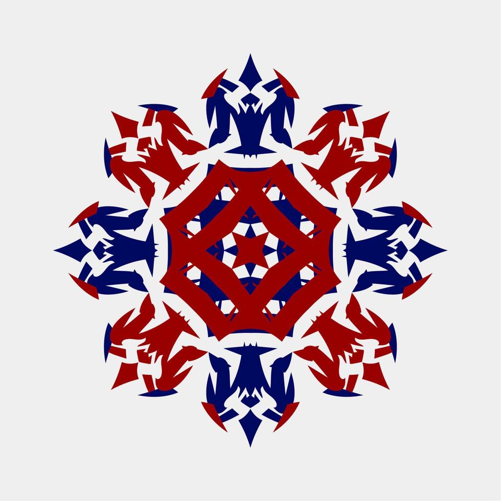 beau vecteur de mandala, unique, combinaison, henné, contour, décoratif, créatif, unique, fleur, rond, asie, abstrait, icône, déco, cadre, décoration, kramic, mur, toile de fond