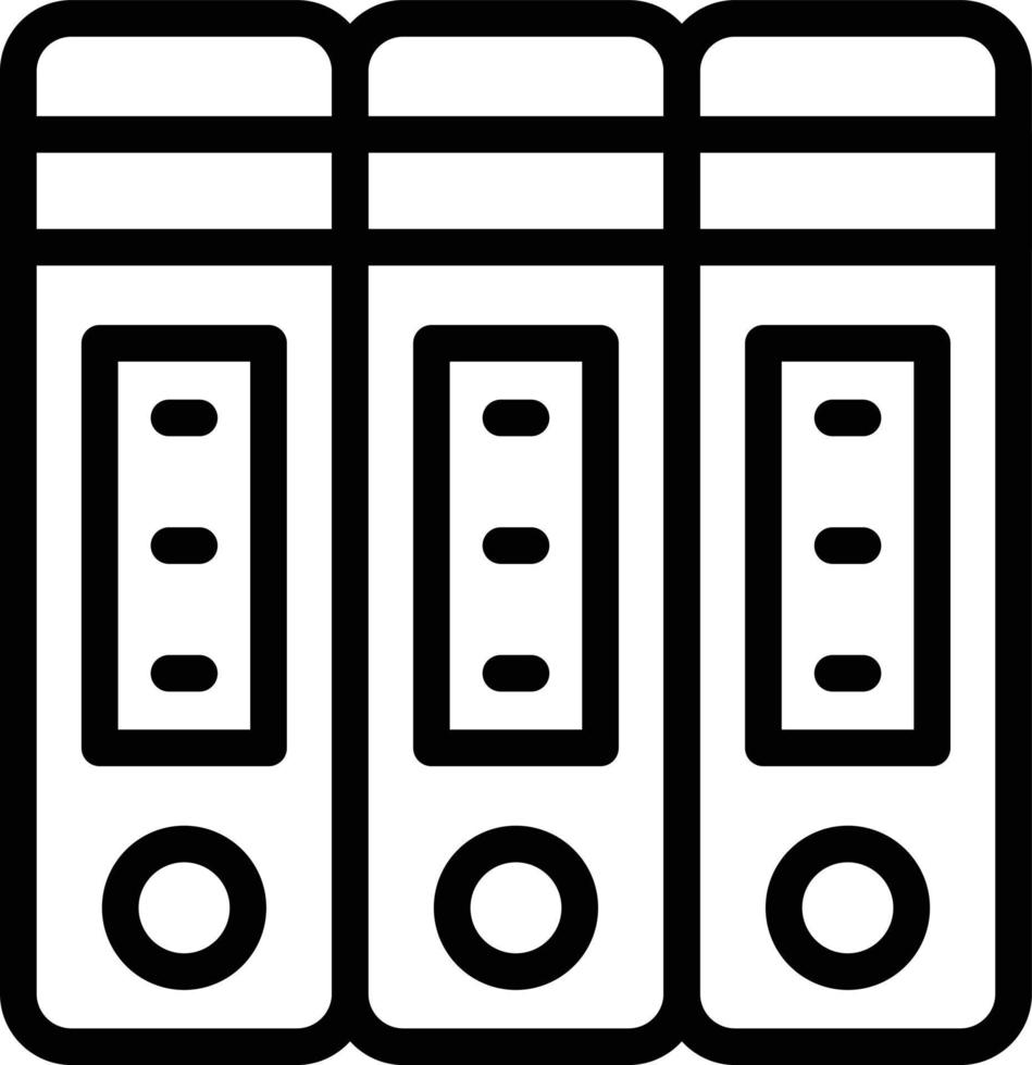 illustration de conception d'icône de vecteur de dossier d'affaires