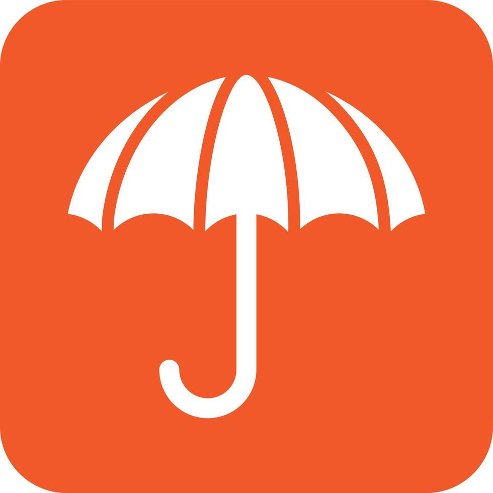 icône de vecteur d'ombrelle