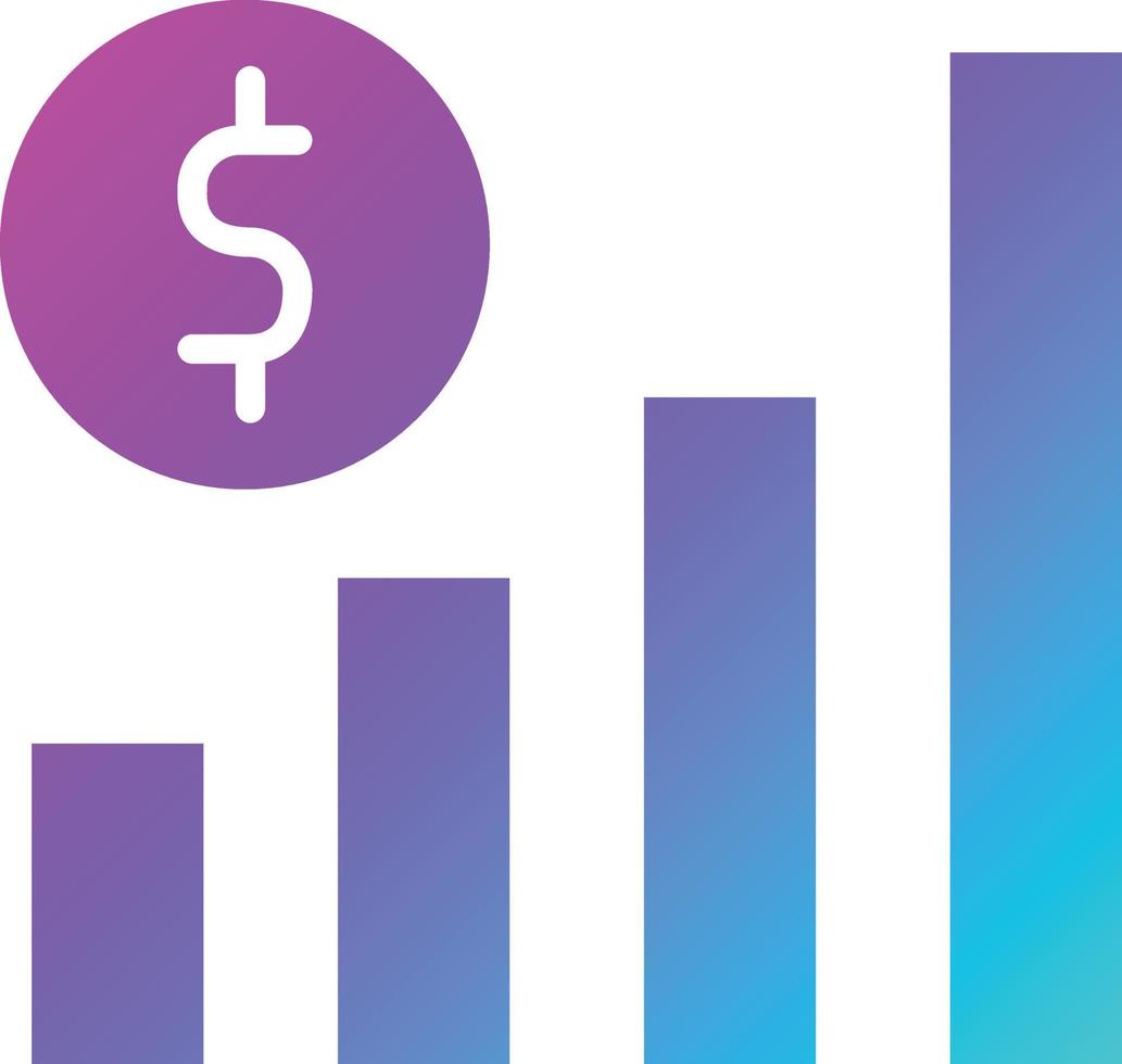 icône de vecteur de croissance