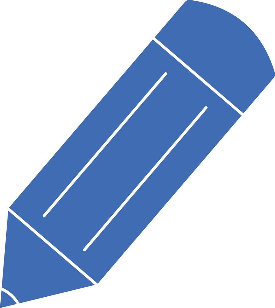 icône de vecteur isolé de crayon qui peut facilement modifier ou éditer