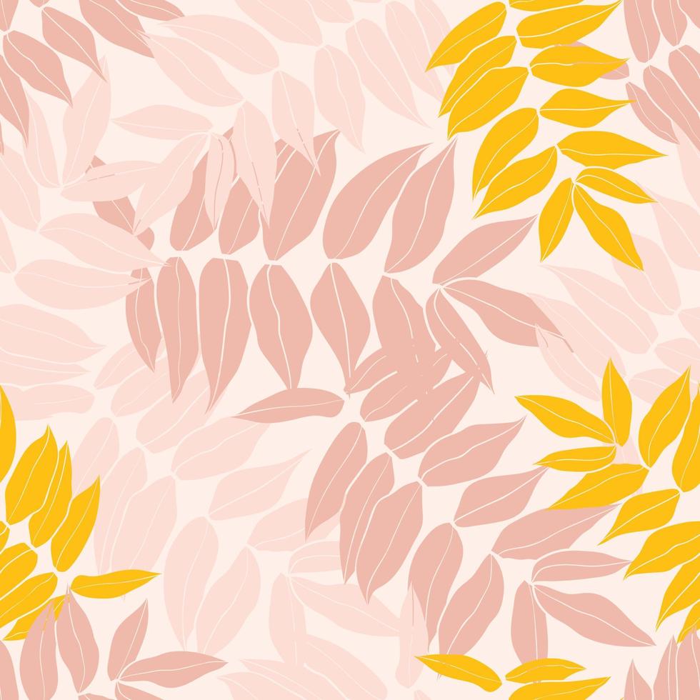 belle monstère tropicale laisse un motif sans couture. fond de nature de feuilles tropicales. illustration brésilienne à la mode. conception de printemps et d'été pour le textile, les imprimés, le papier d'emballage. vecteur