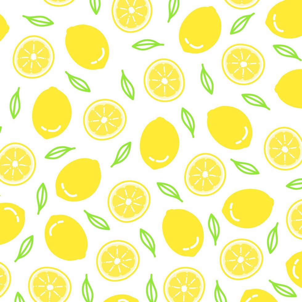 illustration vectorielle de modèle d'un citron vecteur