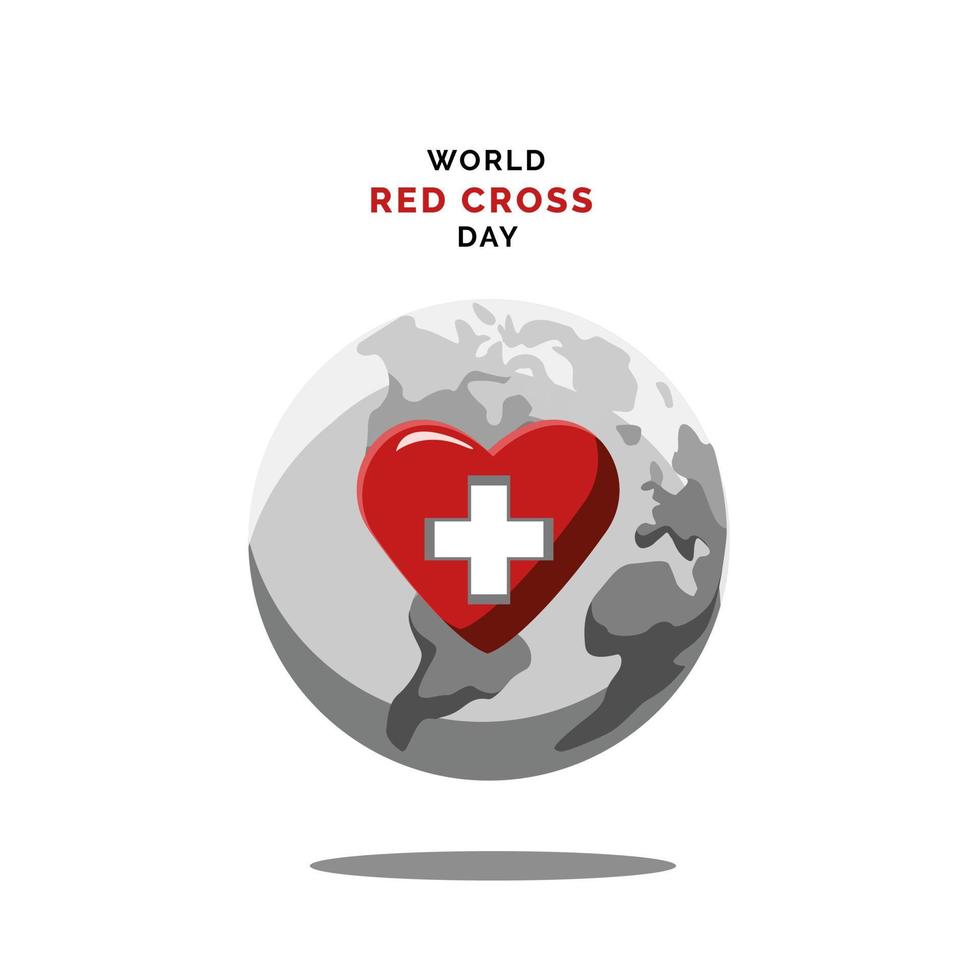 journée mondiale de la croix rouge vecteur