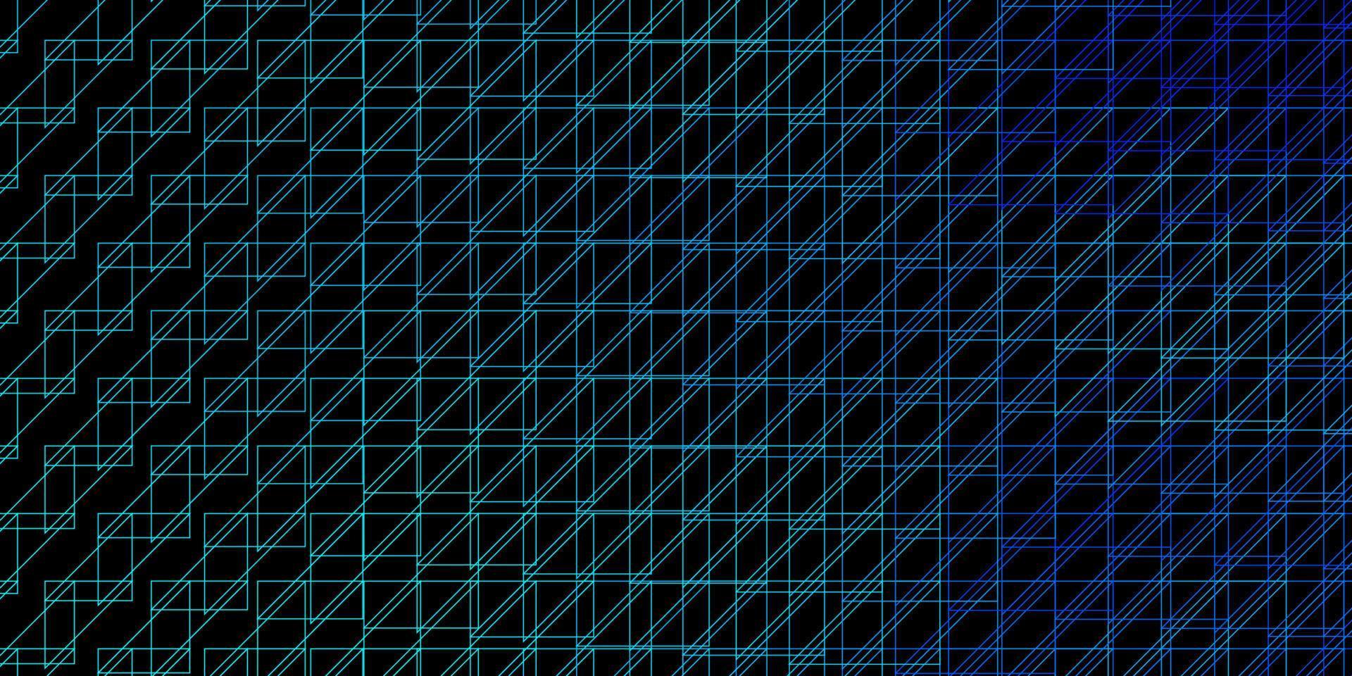 texture de vecteur bleu foncé avec des lignes.