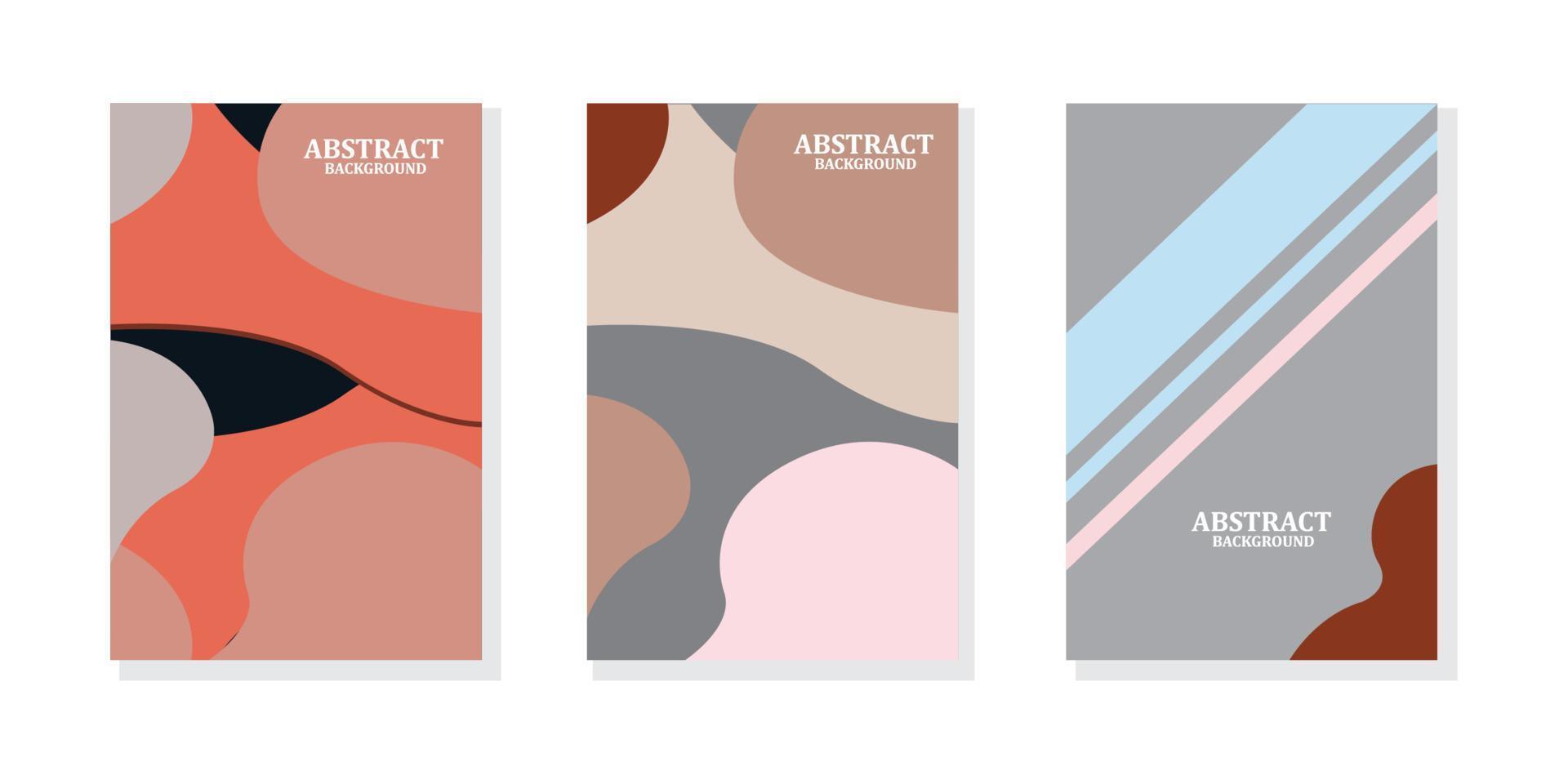conception de papier peint vectoriel dans des couleurs pastel, illustration d'arrière-plan de style moderne