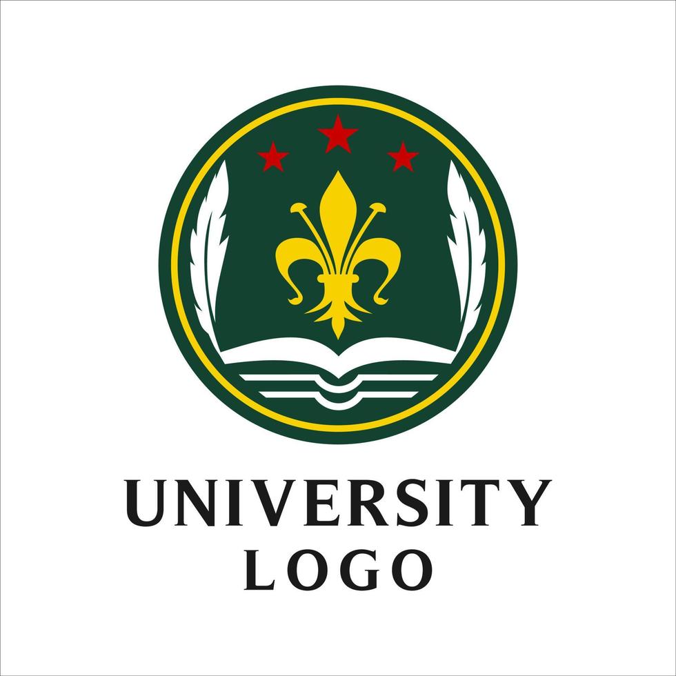 modèle de vecteur de conception de logo d'éducation