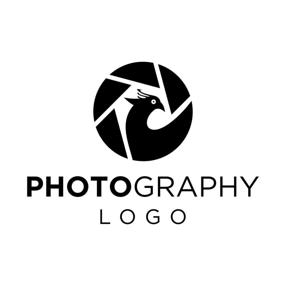 inspiration de vecteur de conception de logo de photographie