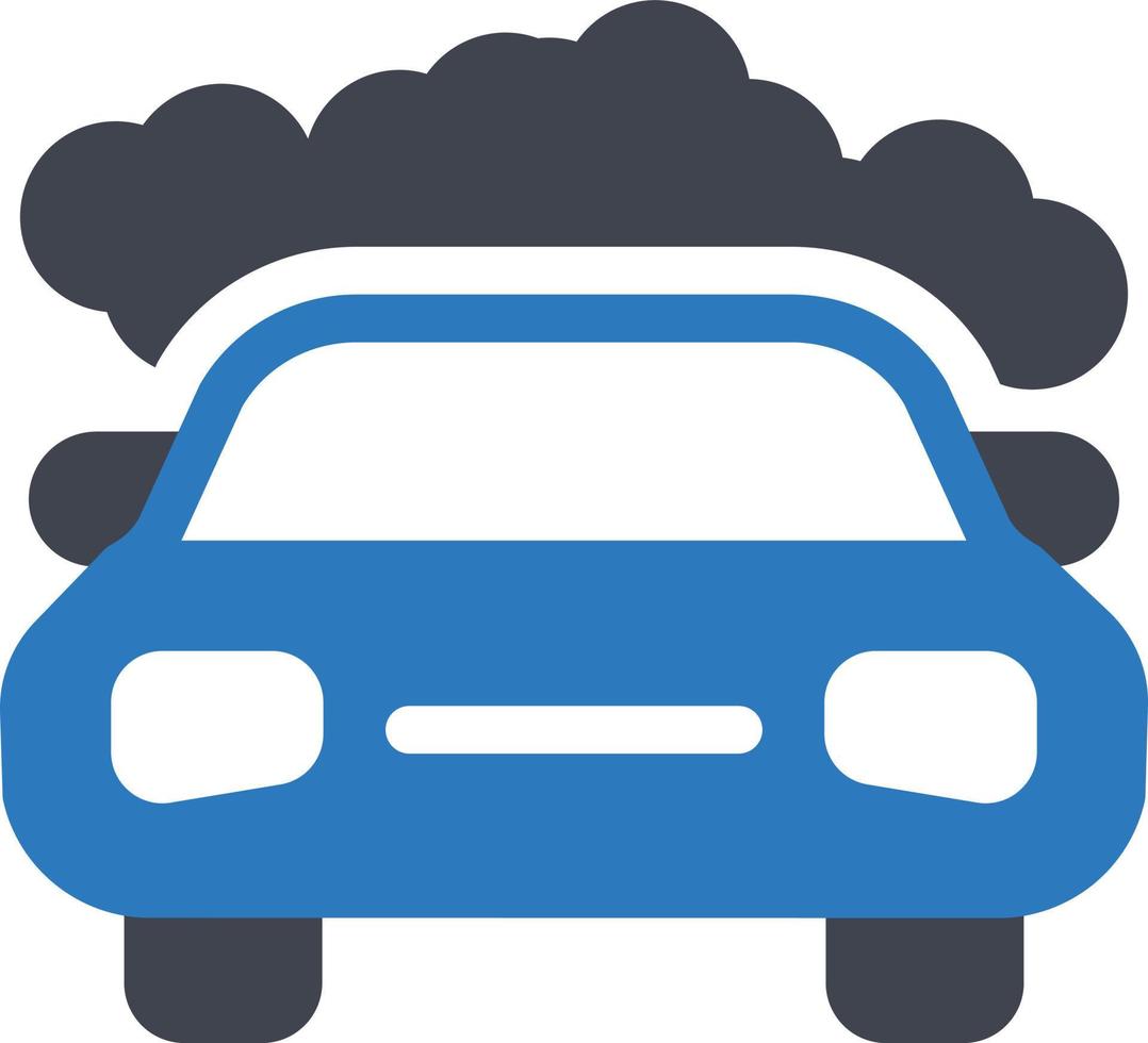 illustration vectorielle de smog de voiture sur fond. symboles de qualité premium. icônes vectorielles pour le concept et la conception graphique. vecteur