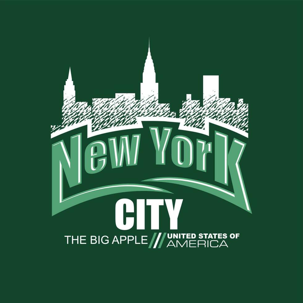 ny new york, élément de la mode masculine et de la ville moderne dans la conception graphique de la typographie.illustration vectorielle.t-shirt, vêtements, vêtements et autres utilisations vecteur