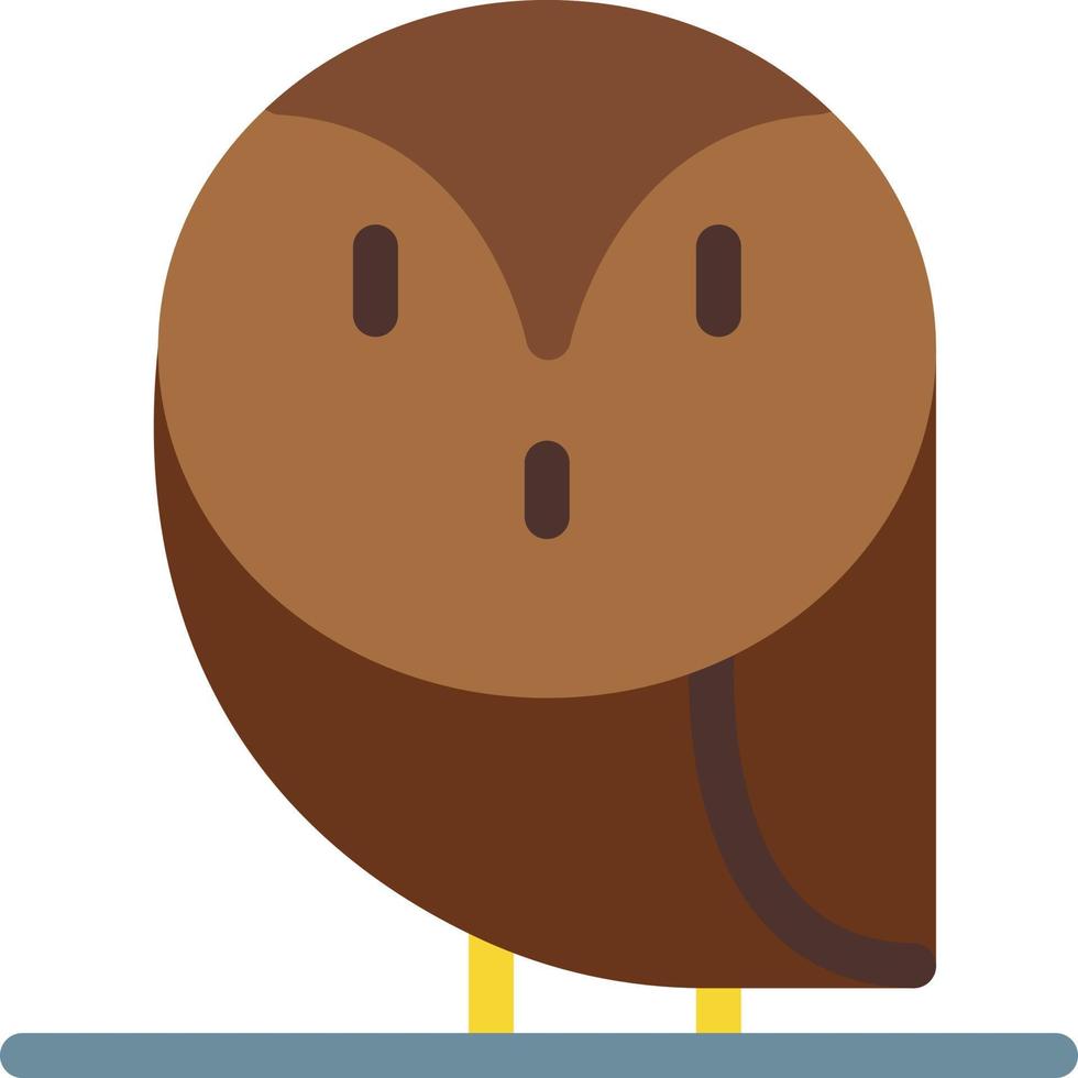 illustration vectorielle de hibou sur fond.symboles de qualité premium.icônes vectorielles pour le concept et la conception graphique. vecteur