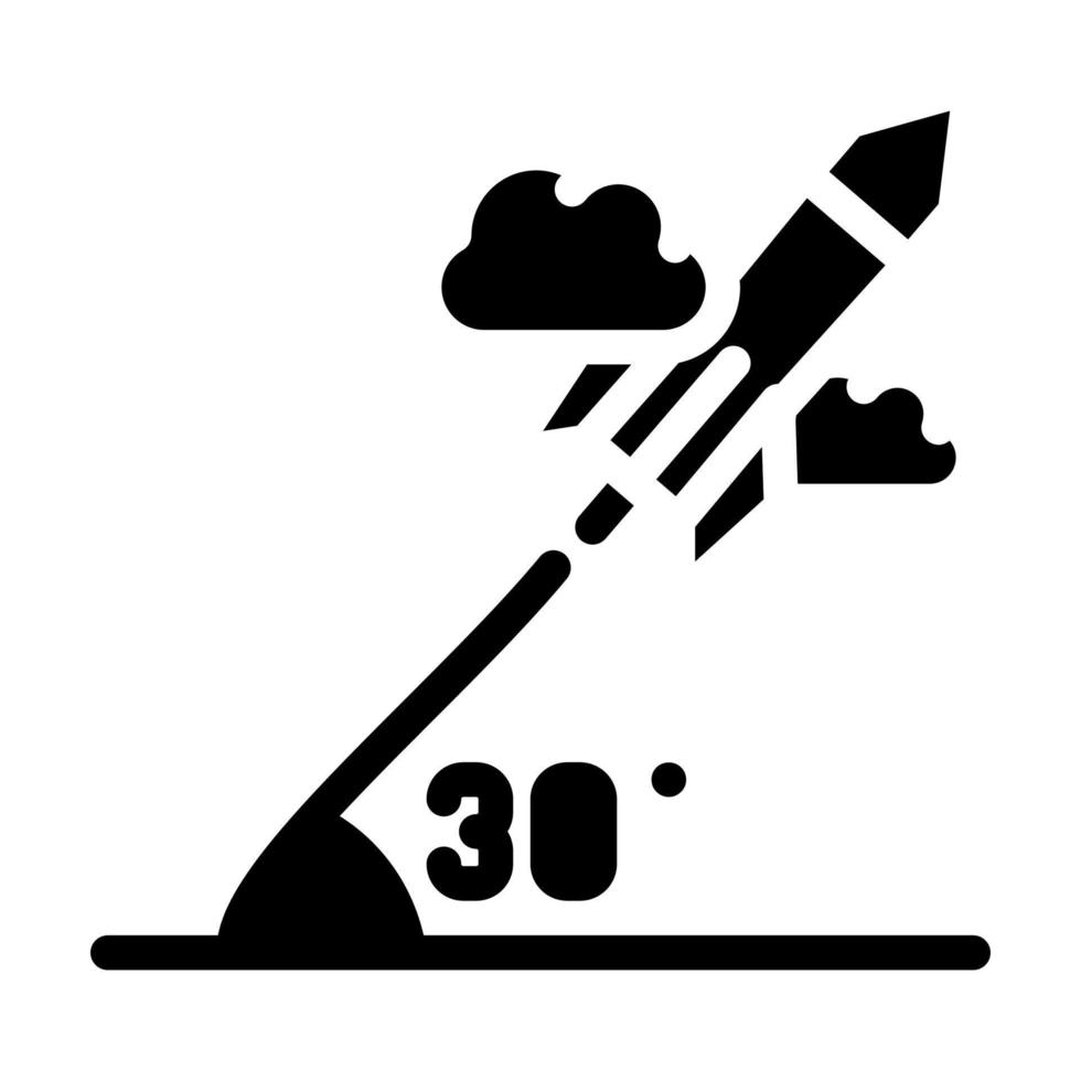 modélisation de l'autoformation glyphe icône illustration vectorielle vecteur