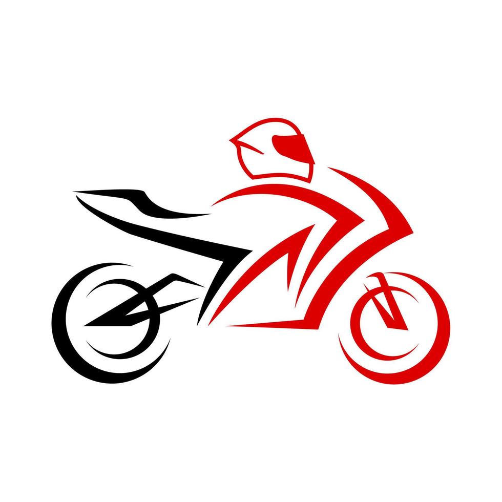 vecteur de vélo pour club de motos ou modèle communautaire