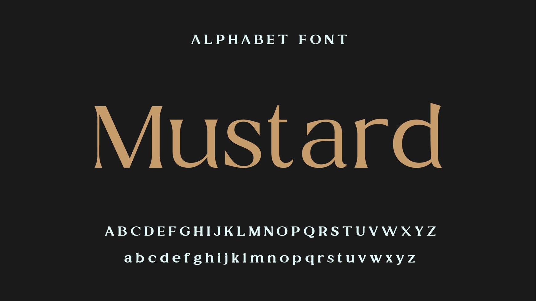 police élégante de lettres d'alphabet. typographie de luxe classique police serif décorative vintage rétro vecteur