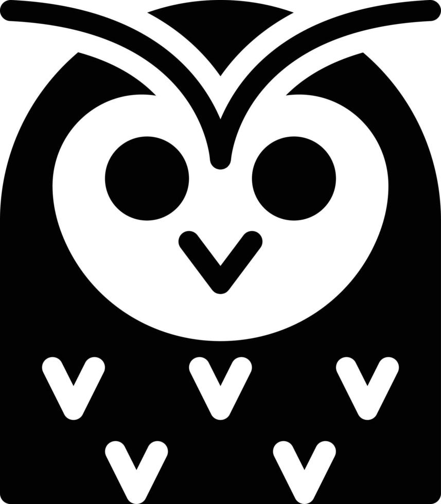 illustration vectorielle de hibou sur fond.symboles de qualité premium.icônes vectorielles pour le concept et la conception graphique. vecteur
