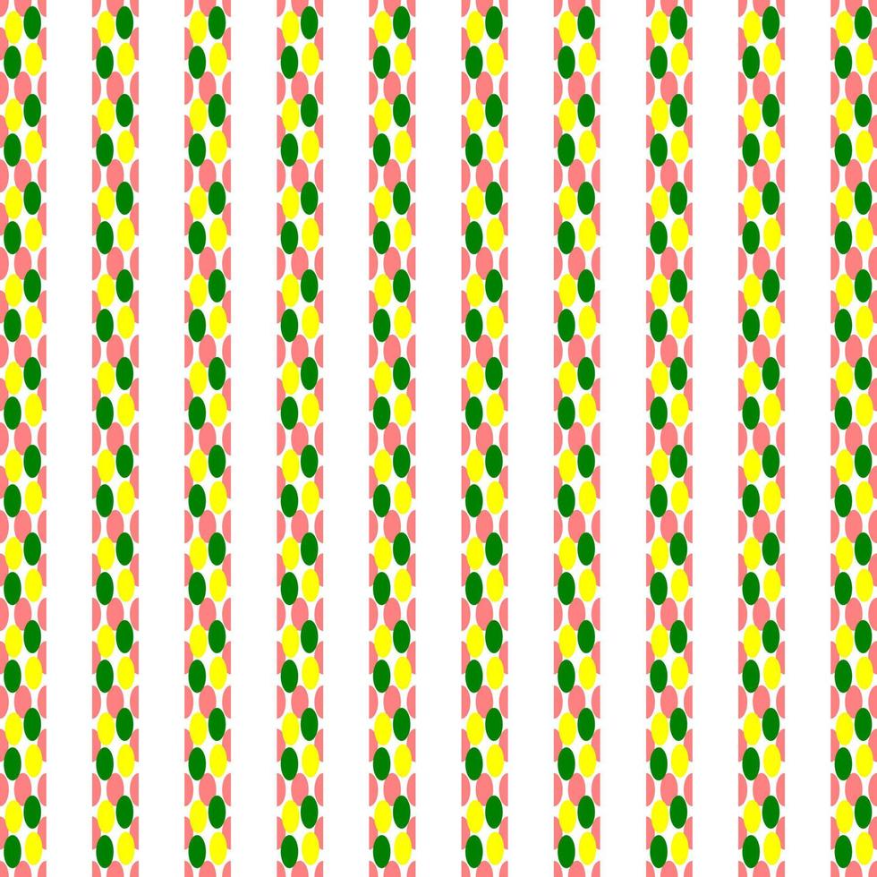 motif à pois colorés vecteur