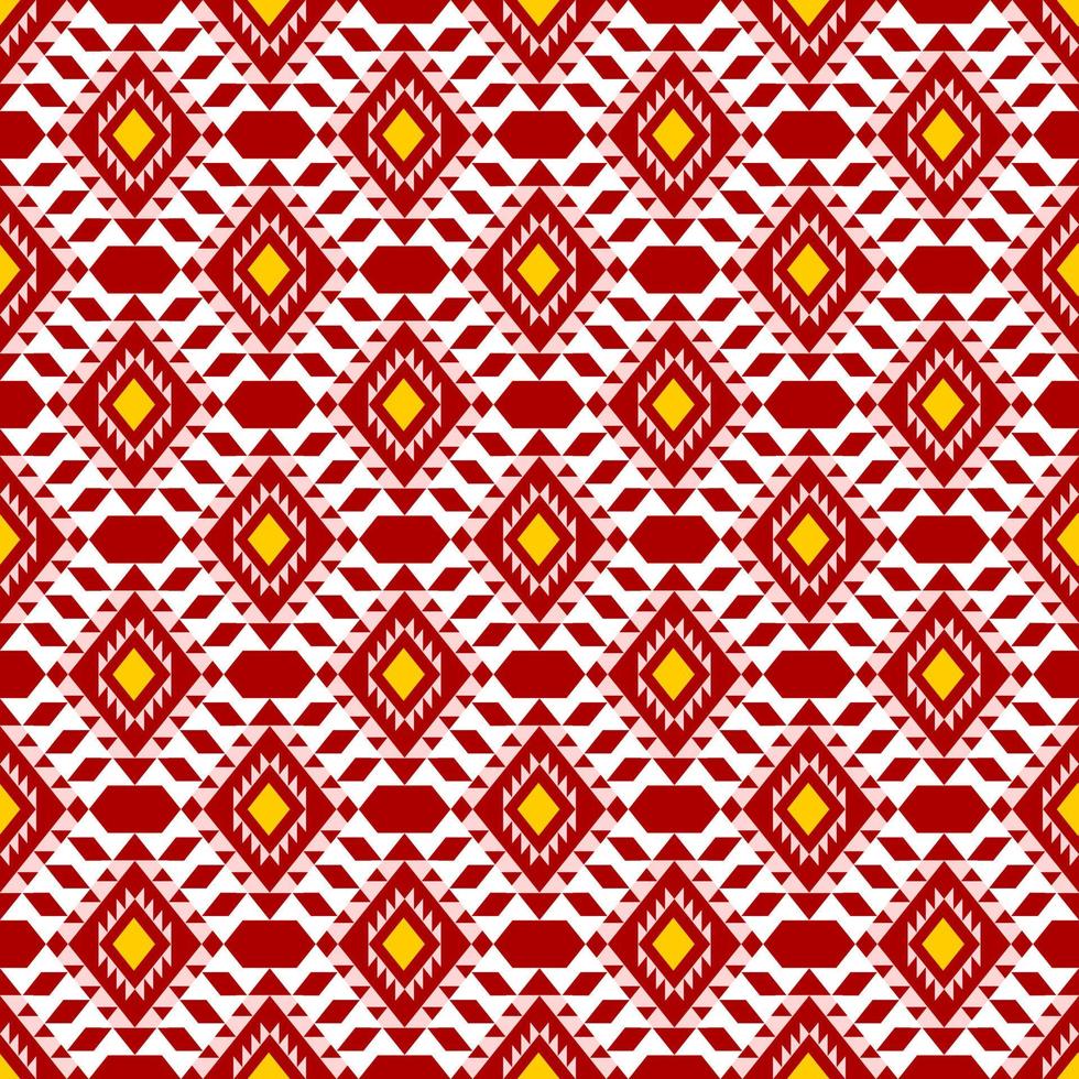 conception traditionnelle de motif ethnique géométrique vecteur