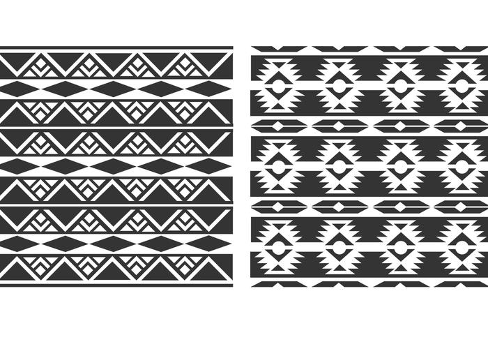 Patterns vectoriels nazis de Navajo vecteur