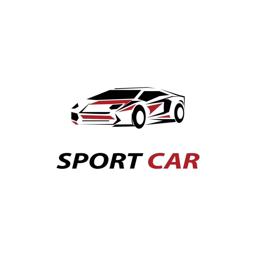 illustration du sport automobile. vecteur