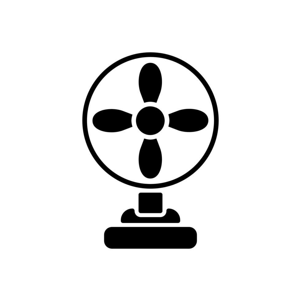 vecteur de l'icône du ventilateur de charge. symbole de climatisation