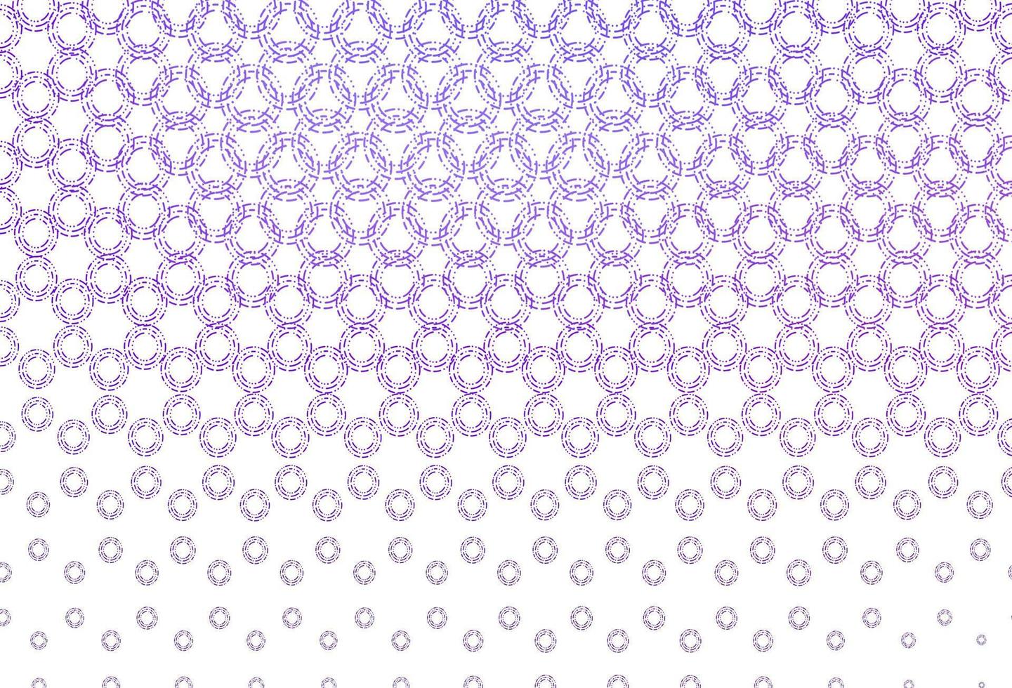 modèle vectoriel violet clair avec des sphères.