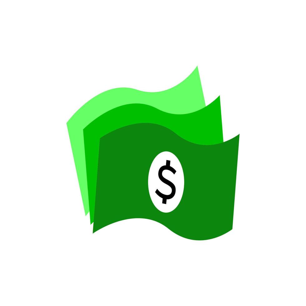 symbole du dollar logo illustration vectorielle vecteur