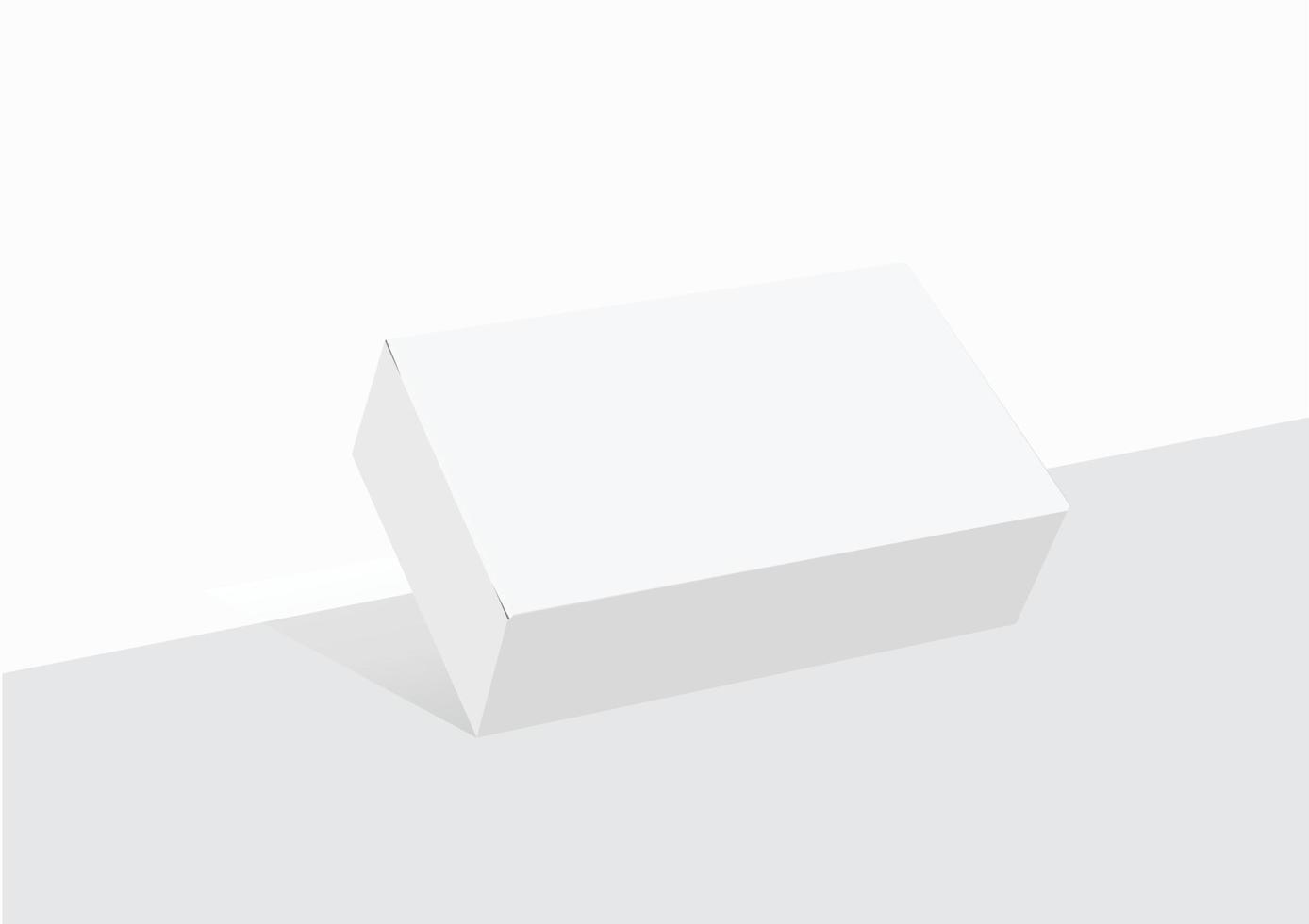 maquette de boîte réaliste 3d, maquette de produit médical, vecteur gratuit de maquette de boîte d'emballage en carton de produit